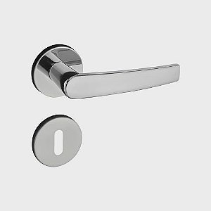Fechadura Interna Concept Roseta Redonda 401I Cromada - Pado