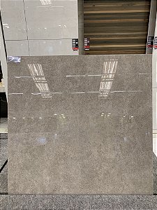 Piso Cerâmico Coimbra Cement Polido 82x82cm Classe A - Almeida