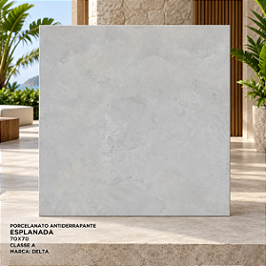 Porcelanato Retificado Externo 70X70 Classe A Esplanada - Delta