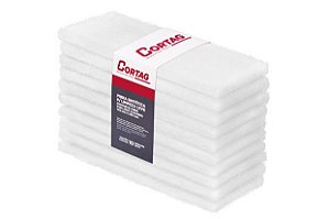 Fibra Sintética Branca Para Limpeza Leve 102x260 - Cortag