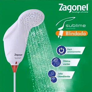 Ducha Sublime Elétrica 7500W 220V Br - Zagonel