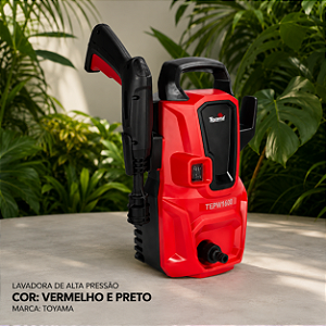 Lavadora de Alta Pressão 1000W 127V - Toyama