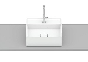 Cuba De Apoio 40X40 CM T9 Terra Branco - Roca Louca