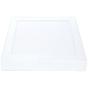 Painel Led Quadrado Sobrepor 18W BIV 6500K - Ourolux