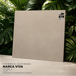 Cerâmica Acetinada Classe A 72x72 VIVA