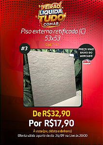 PISO 53X53 RETIFICADO EXTERNO NAVONA GRAY - 2,53