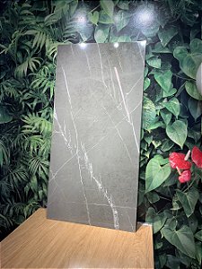 SEMIGRES POLIDO 60X120 RETIFICADA PULPIS CINZA CLASSE:A