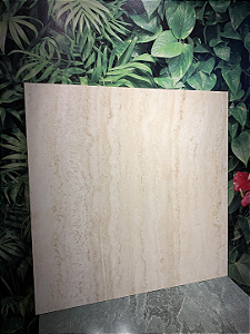 Cerâmica Acetinada Retificada 90x90 Levina Plus Bege Claro