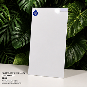 Revestimento Brilhante Classe A 32x62 Almeida Branco
