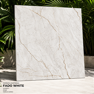 Ceramica Acetinada A 83x83 Fado White Durag 2,73