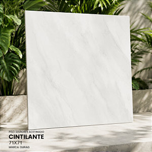 Piso Semigres Cintilante Acetinado Durag 71x71