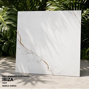 Piso Semigres Acetinado Ibiza 71x71 Durag
