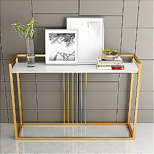 Aparador de ferro dourado modelo Luxo 1,00X35