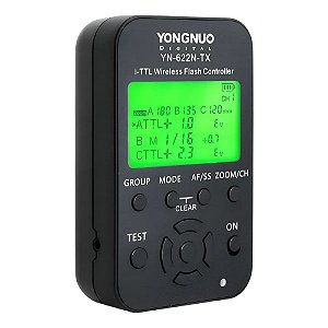 Transmissor Yongnuo YN-622N-TX Rádio Flash TTL para Nikon