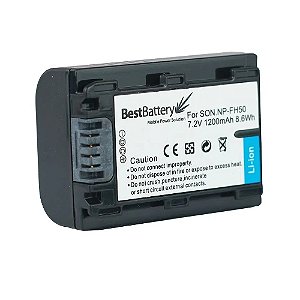 Bateria Best Battery NP-FH50 para Câmeras e Filmadoras Sony