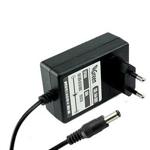 Fonte Green Chaveada 12V 2A Plug P4 5,5mm x 2,1mm Bivolt