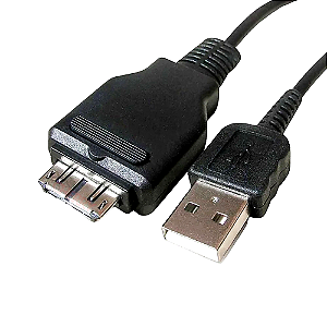 Cabo Sony VMC-MD2 USB para câmeras CyberShot Series H, HX, T e W