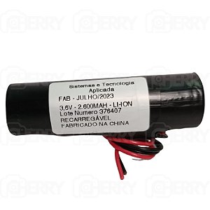 Bateria Rontek Recarregável 18650 Li-ion 3,6V 2600mAh com PCM