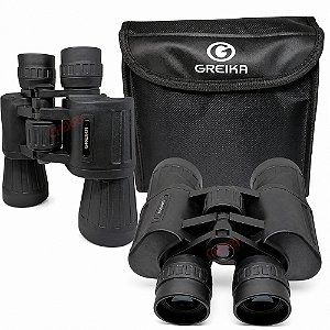Binóculos Greika 10x50 com Bolsa de Transporte