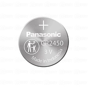 Bateria Panasonic CR2450 3V Lithium 620mAh