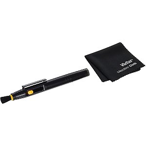 Caneta Para Limpeza Vivitar 3 em 1 Lens Pen para DSLR