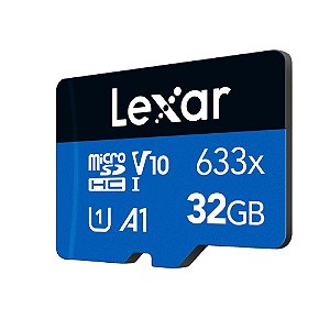 Cartão de Memória Micro SD Lexar 32GB Blue Series UHS-I SDHC