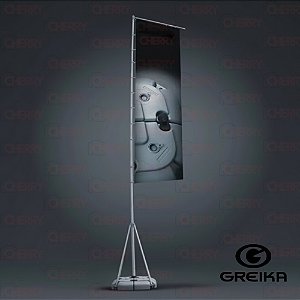 Tripé Profissional Greika para Feiras e Eventos 5 Metros