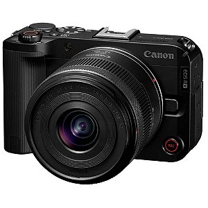 Câmera Canon EOS R50V Mirrorless com Lente RF-S 14-30mm f4-6.3 IS STM