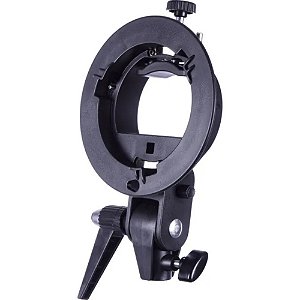 Suporte para Flash GREIKA YA5010-2 Speedlite S-Type para Bowens