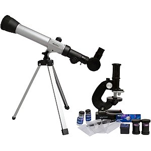 Kit Científico Vivitar VIVTELMIC20 Telescópio + Microscópio Educacional