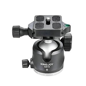Cabeça Ball Head Profissional Para Tripé Rotação 360 Com Carga De Até 3kg