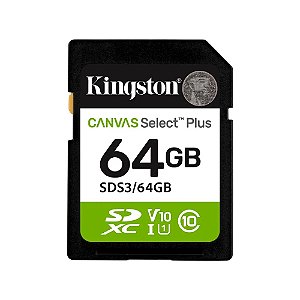 Cartão de memória SD Canvas Select Plus Gen3