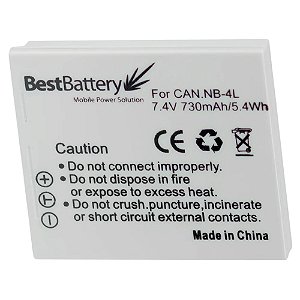 Bateria Best Battery NB-4L para Canon PowerShot
