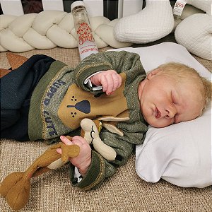 Bebê Reborn Guilherme Pronta entrega