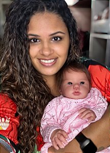 Bebe reborn negra Menina Abigail /Pulpilas reborn