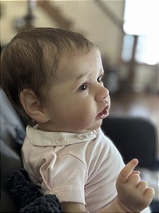 Bebê reborn boneca realista saskia