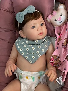 Bebê Reborn Abigail – Corpo Inteiro em Vinil/Linha Aconchego Realista