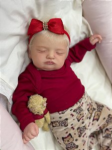 Bebe Reborn menina Rosalie Realista – Promoção da Semana | Pulpilas Reborn