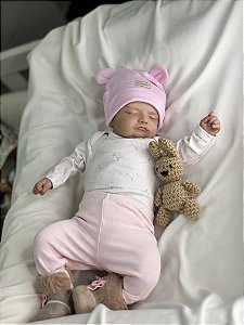 Bebe Reborn menina Rosalie Sem Cabelo – Pronta Entrega | Pulpilas Reborn