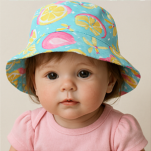 Chapéu Bebe Reborn toddler - FRUTAS  Tam P