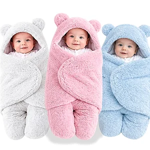 Saco de Dormir Bebê Microfibra Antialérgico 64cm