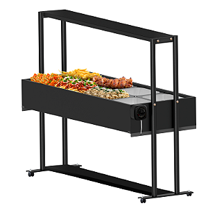 BF8 Buffet Térmico Aquecido 8 Cubas com Tampa 127/220 V