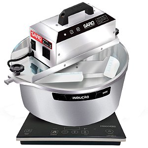 Misturador SARO 10L com Fogão de Indução Integrado - Panela Automática Gourmet