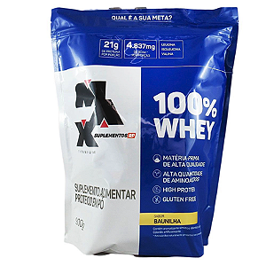 100% Whey Protein - Refil 900g