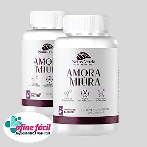 Amora Miura Natus Verde com 100 cápsulas