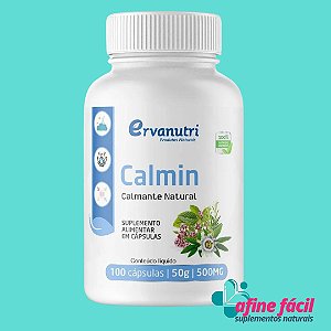 Calmin 500mg 100 Cápsulas Ervanutri