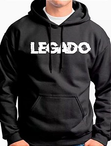 Moleton Legado com touca Preto