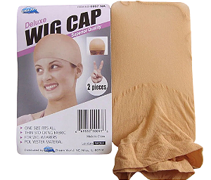 Wig cap - Touca de malha esticável * BEGE