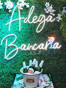 Letreiro Luminoso Painel ADEGA Personalizado - Rei do neon