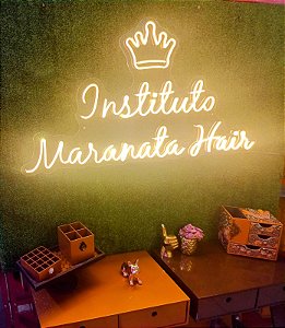 Letreiro Luminoso Painel Neon Personalizado - Rei do Neon